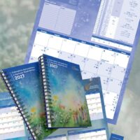 Combo Calendário Formato Agenda 2027 + Calendario de Parede 2027